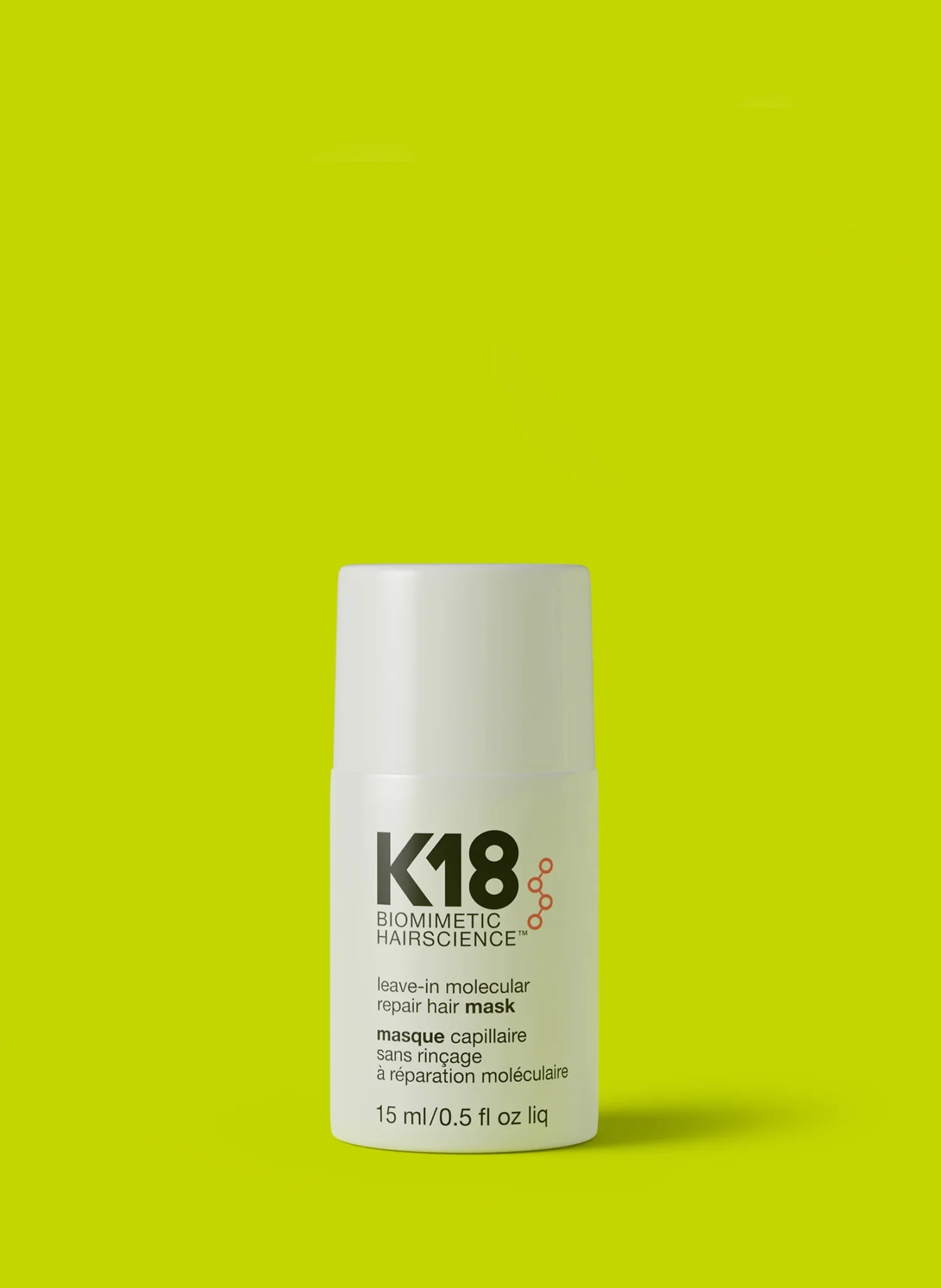 K18 leave-in molecular repair hair mask 15ml | glamorous.ky