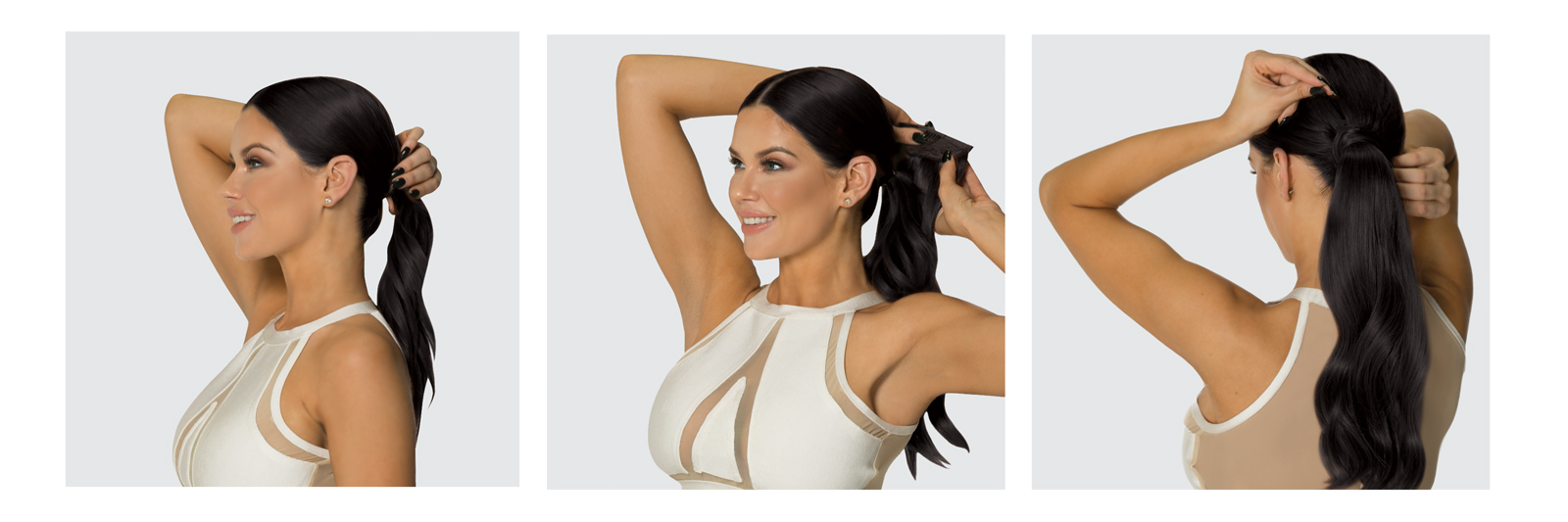 Ponytail-hair-extensions-Cayman-Islands | glamorous.ky