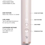 T3 SinglePass StyleMax Flat Iron 1 inch Satin Blush