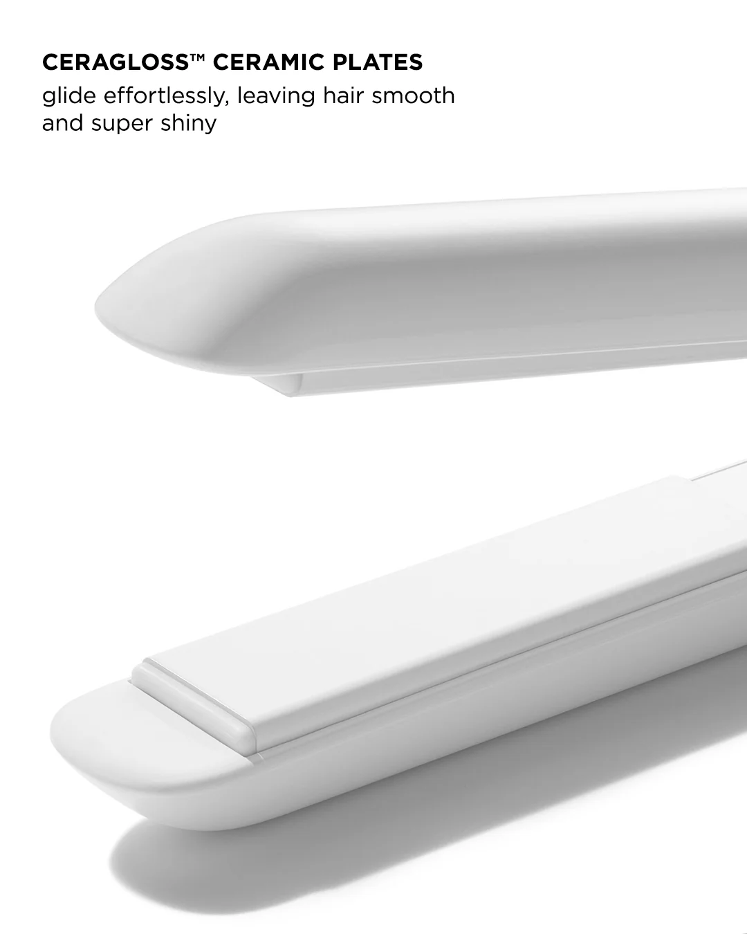 T3 SinglePass StyleMax Flat Iron 1 inch - White