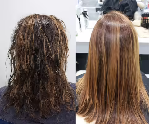 Brazilian Blowout treatment at Glamorous Hair Salon