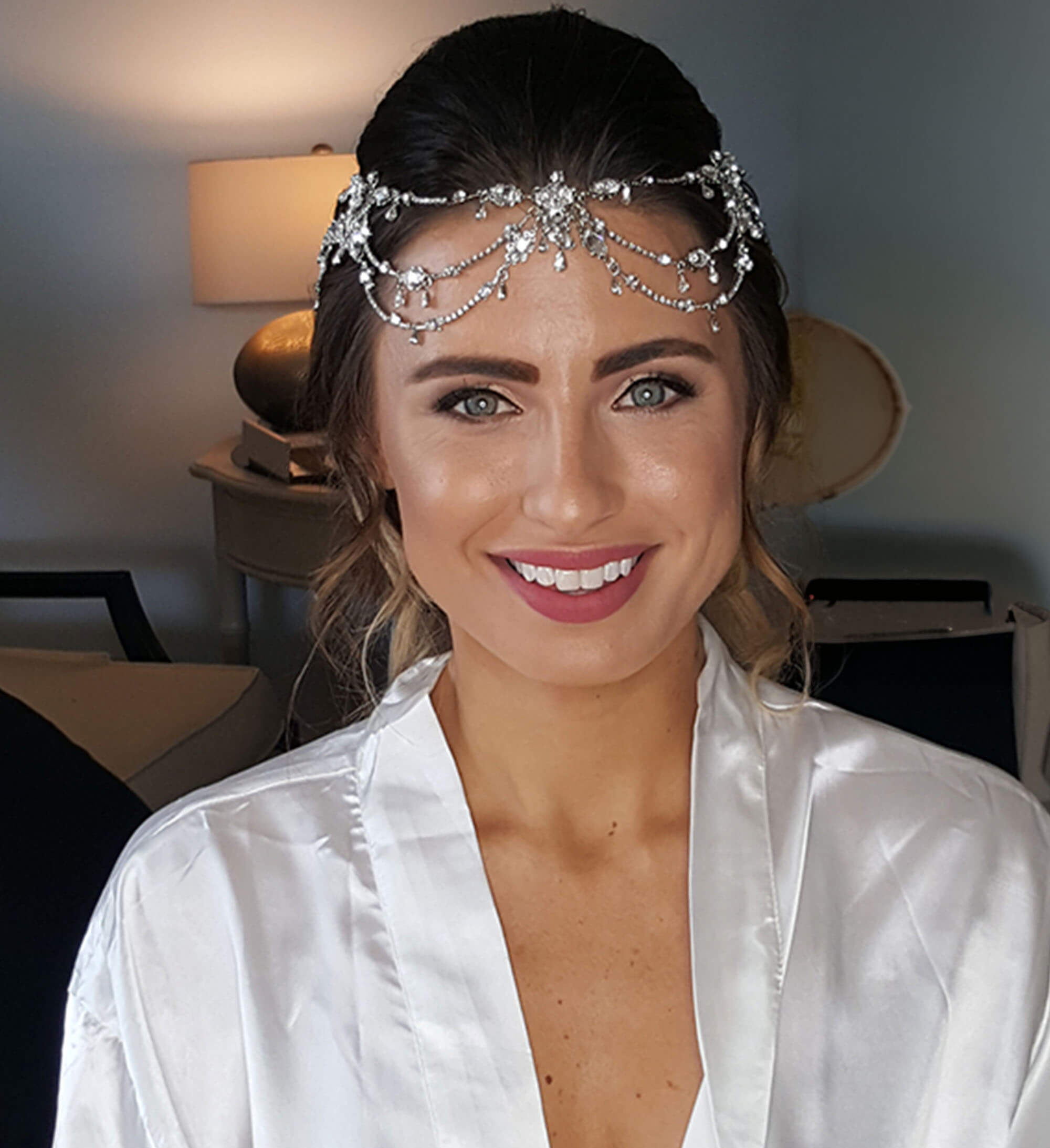 Bridal makeup by Tamara Milisavljevic at Glamorous Cayman Islands