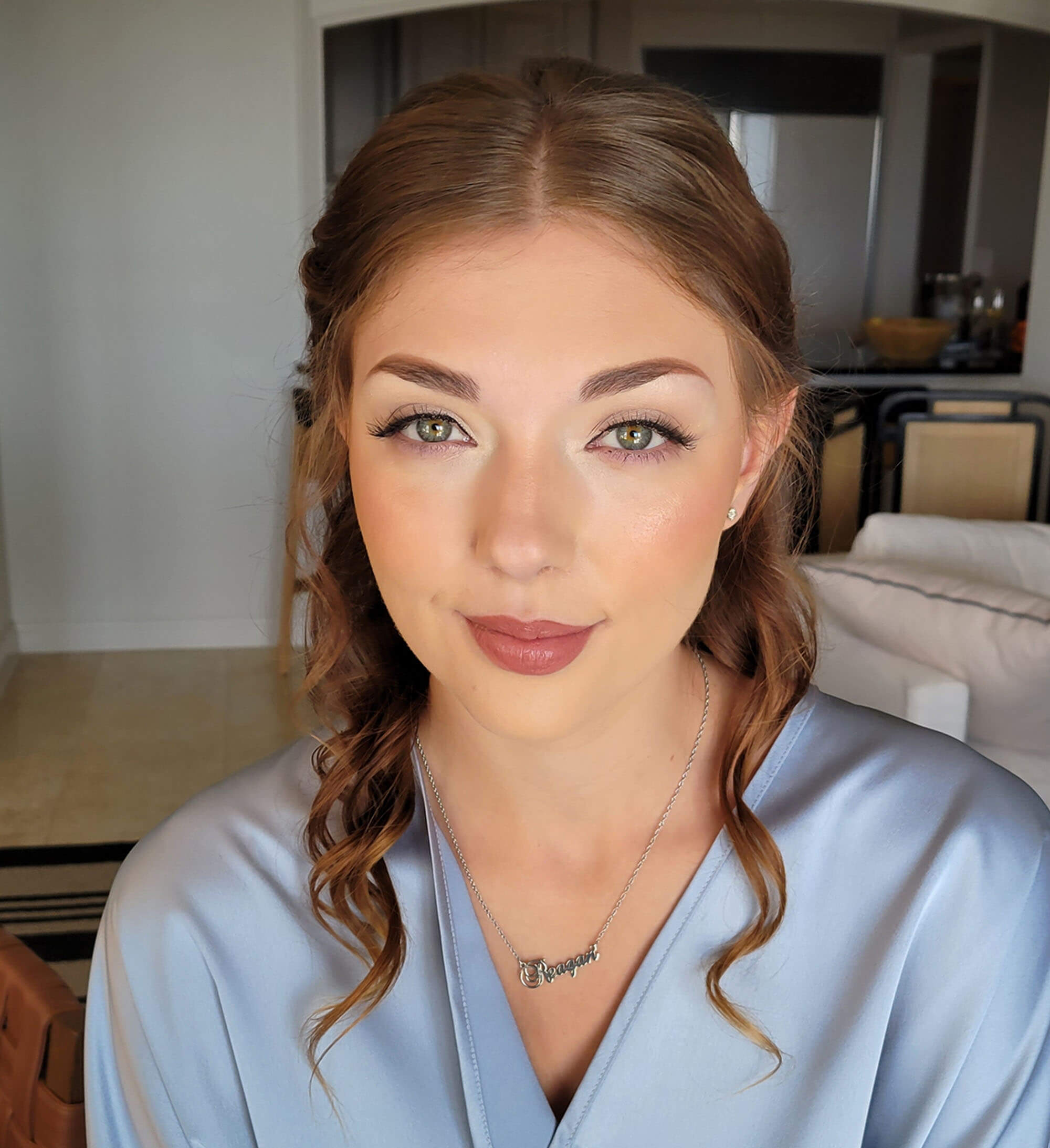Bridal makeup by Tamara Milisavljevic at Glamorous Cayman Islands