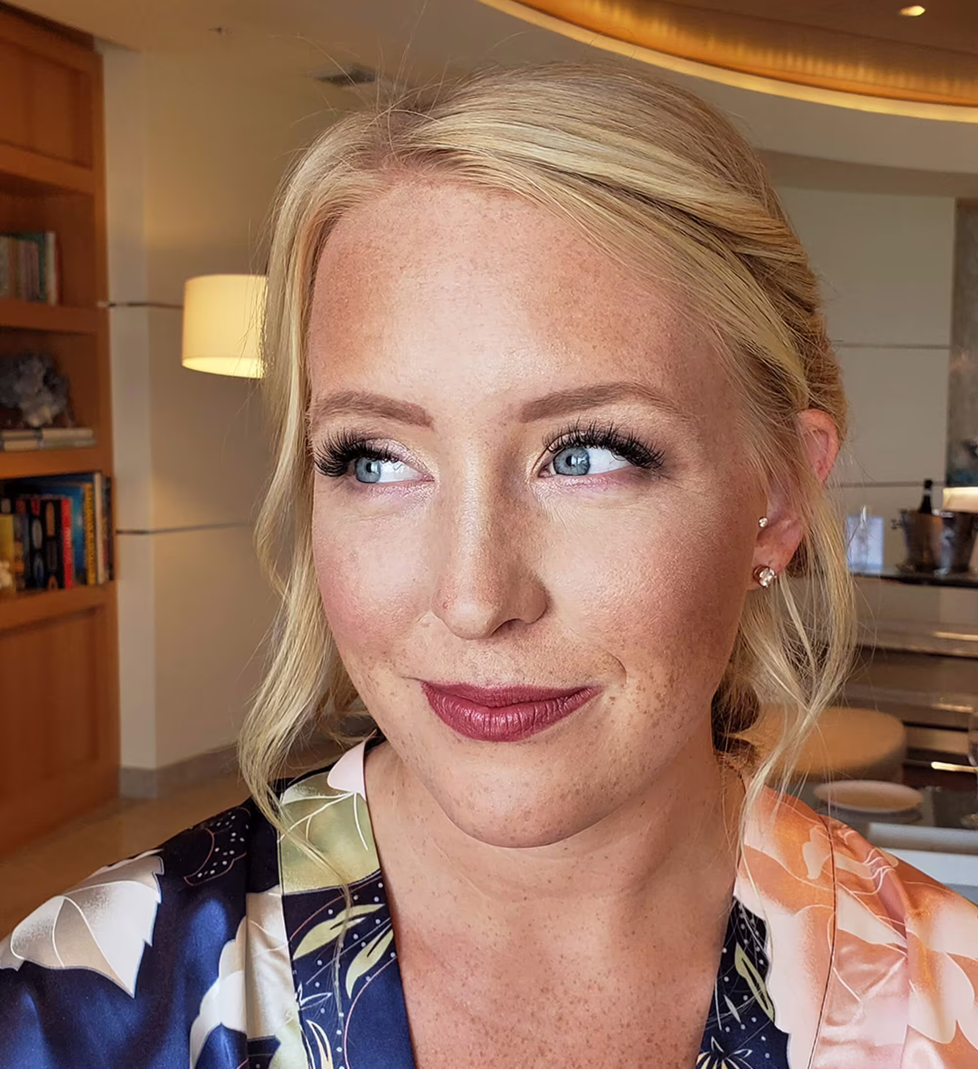 Bridal makeup by Tamara Milisavljevic at Glamorous Cayman Islands