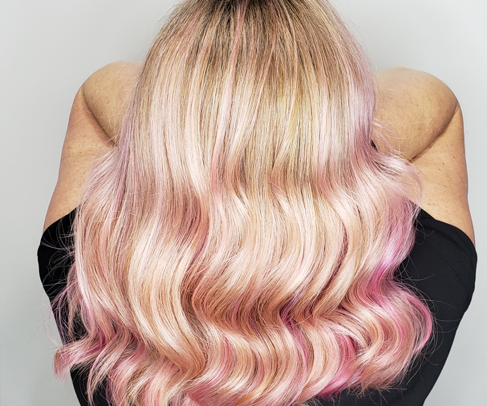 Glamorous salon work