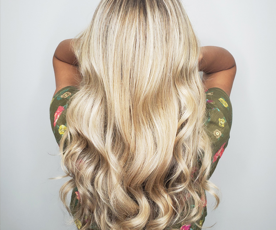 Glamorous salon work