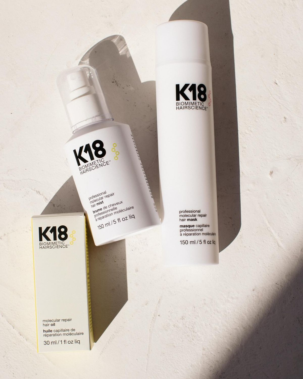 K18 molecular hair repair treatment