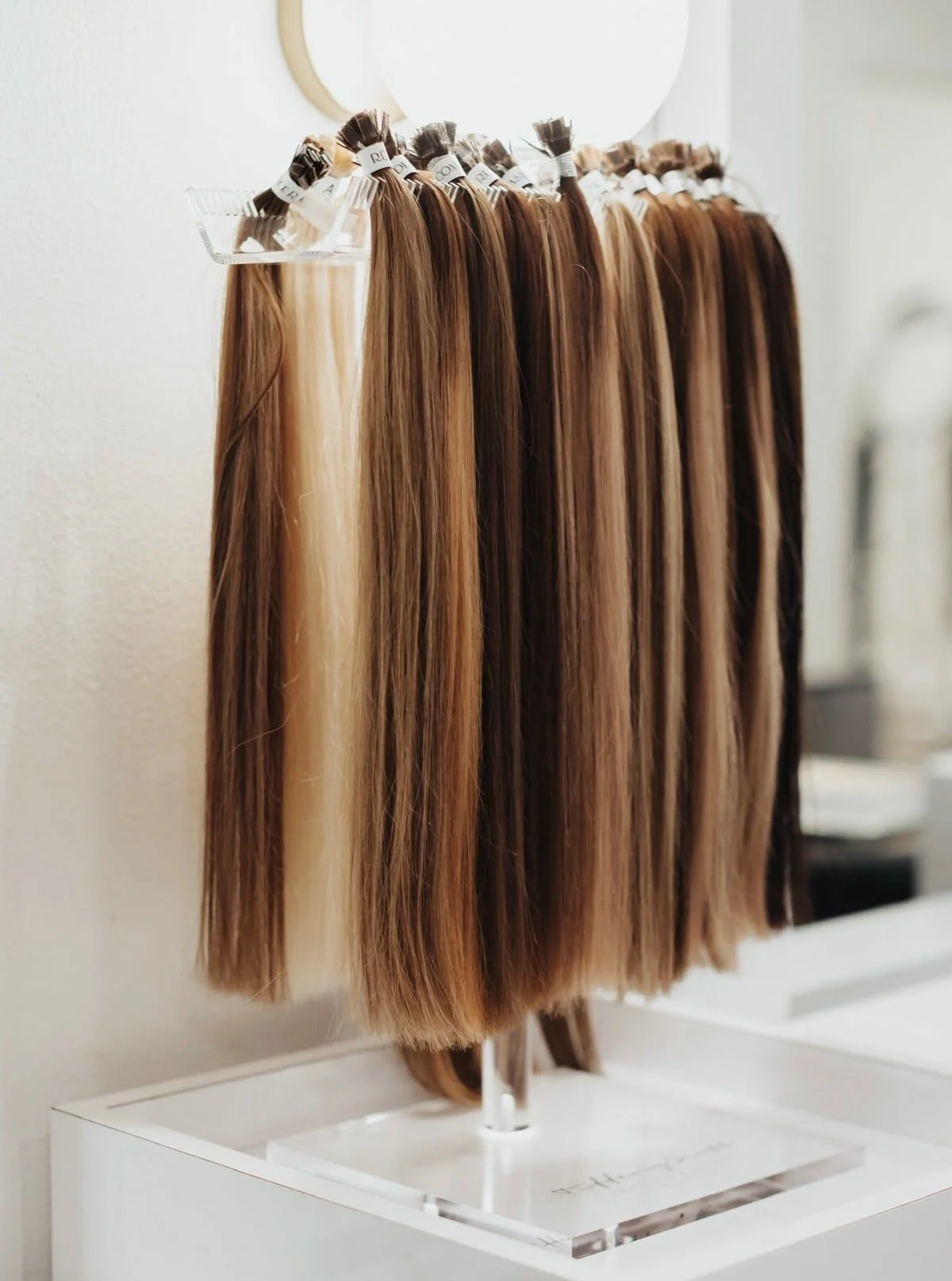 Hair extensions at Glamorous Cayman Islands