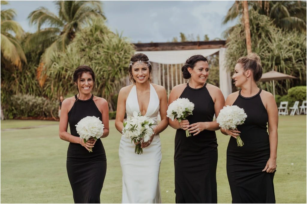 The Ritz-Carlton Grand Cayman wedding hair and makeup